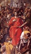 El Greco The Disrobing of Christ oil